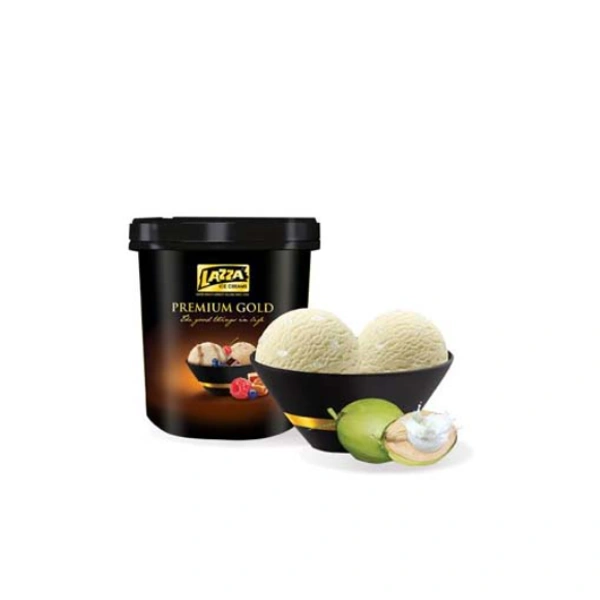 Lazza Tender Coconut Ice Cream 1ltr